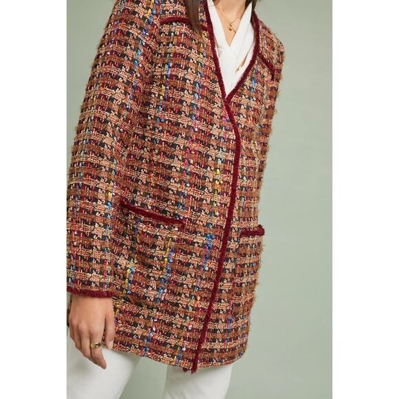 Anthropologie Ett:Wa Annis Tweed-Blazer